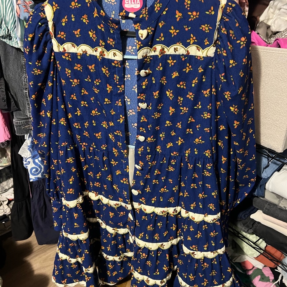 Celia B Karisismi Corduroy Dress - Picture 4 of 4